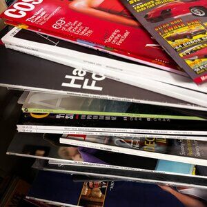 Magazines for Crafts Lot Of 9 - Junk Journal, Mixed Media, Collage - Random Pic